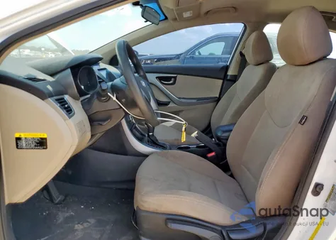 2016 Hyundai Elantra Se from USA, damaged, VIN 5NPDH4AE4GH759940